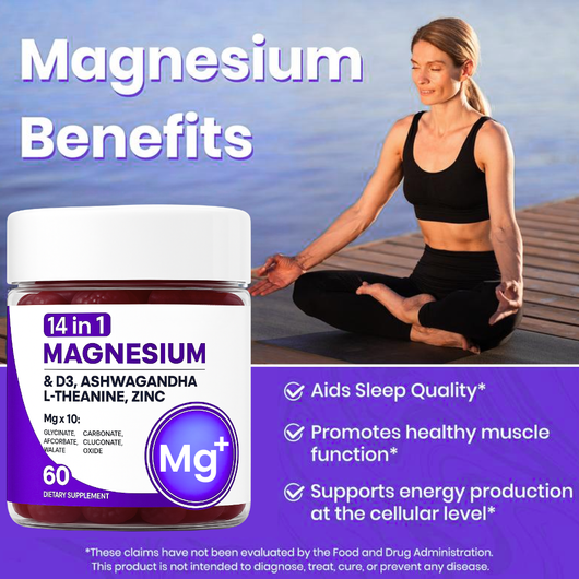 14-in-1 Deep Calm Magnesium Gummies