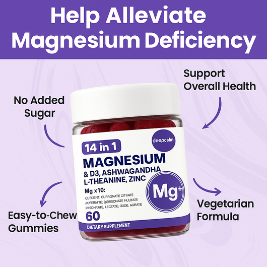 14-in-1 Deep Calm Magnesium Gummies
