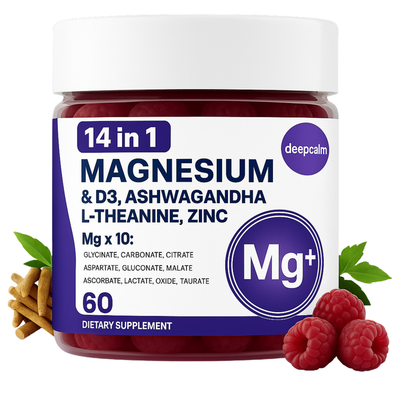 The Deep Calm Gummy That Lowers High Cortisol Naturally.*