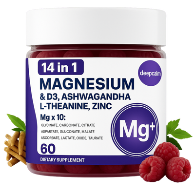 14-in-1 Deep Calm Magnesium Gummies