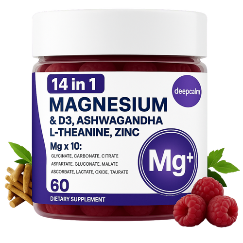 14-in-1 Deep Calm Magnesium Gummies