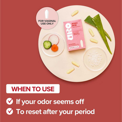 Boric Acid Vaginal Support