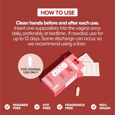 Boric Acid Vaginal Support