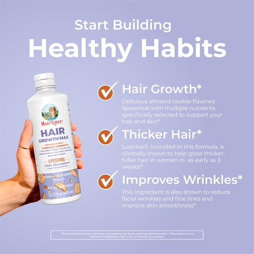 Hair Growth Max Liposomal + Lustriva