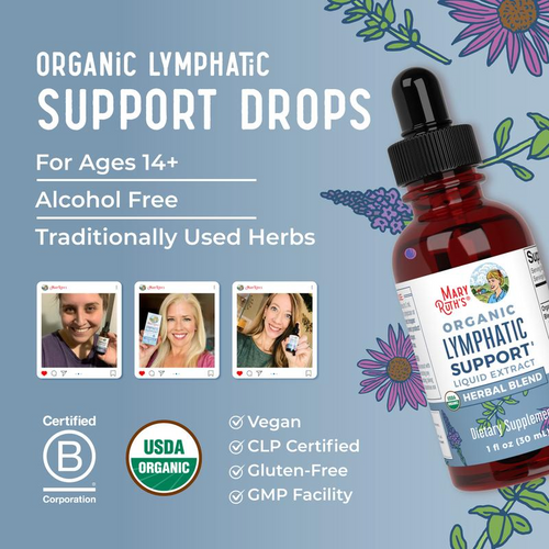 Lymphatic Support Herbal Blend Liquid Drops