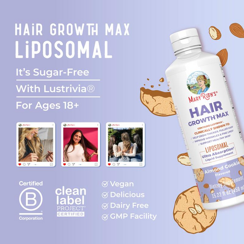 Hair Growth Max Liposomal + Lustriva